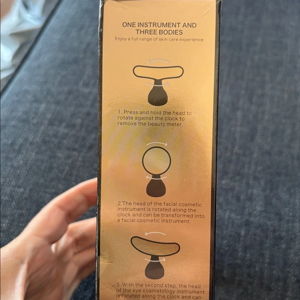 GuShiYuta Anti-Aging Neck/Eye/Facial Lifting & Tightening Massager BNIB/SEALED - Picture 6 of 7